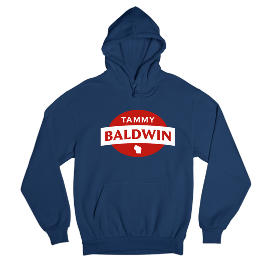Tammy Baldwin Logo Pullover Hoodie