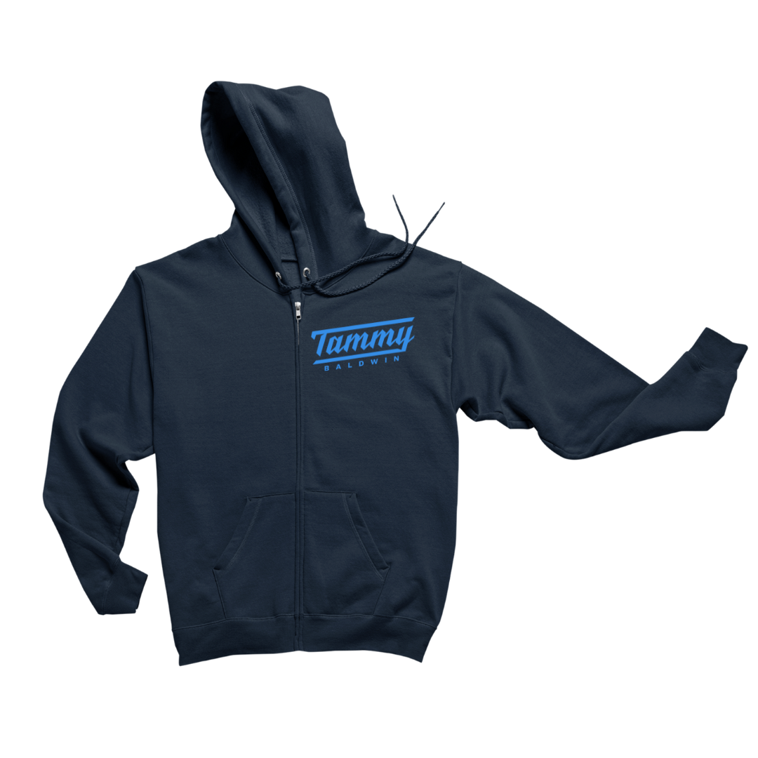 Tammy Logo Zip Up Hoodie