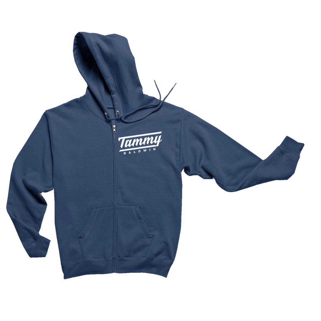 Tammy Logo Zip Up Hoodie