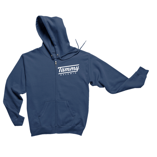 Tammy Logo Zip Up Hoodie