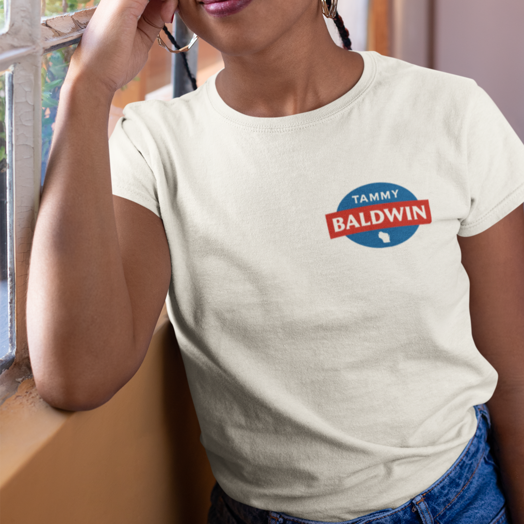 Tammy Baldwin for Senate Logo T-Shirt